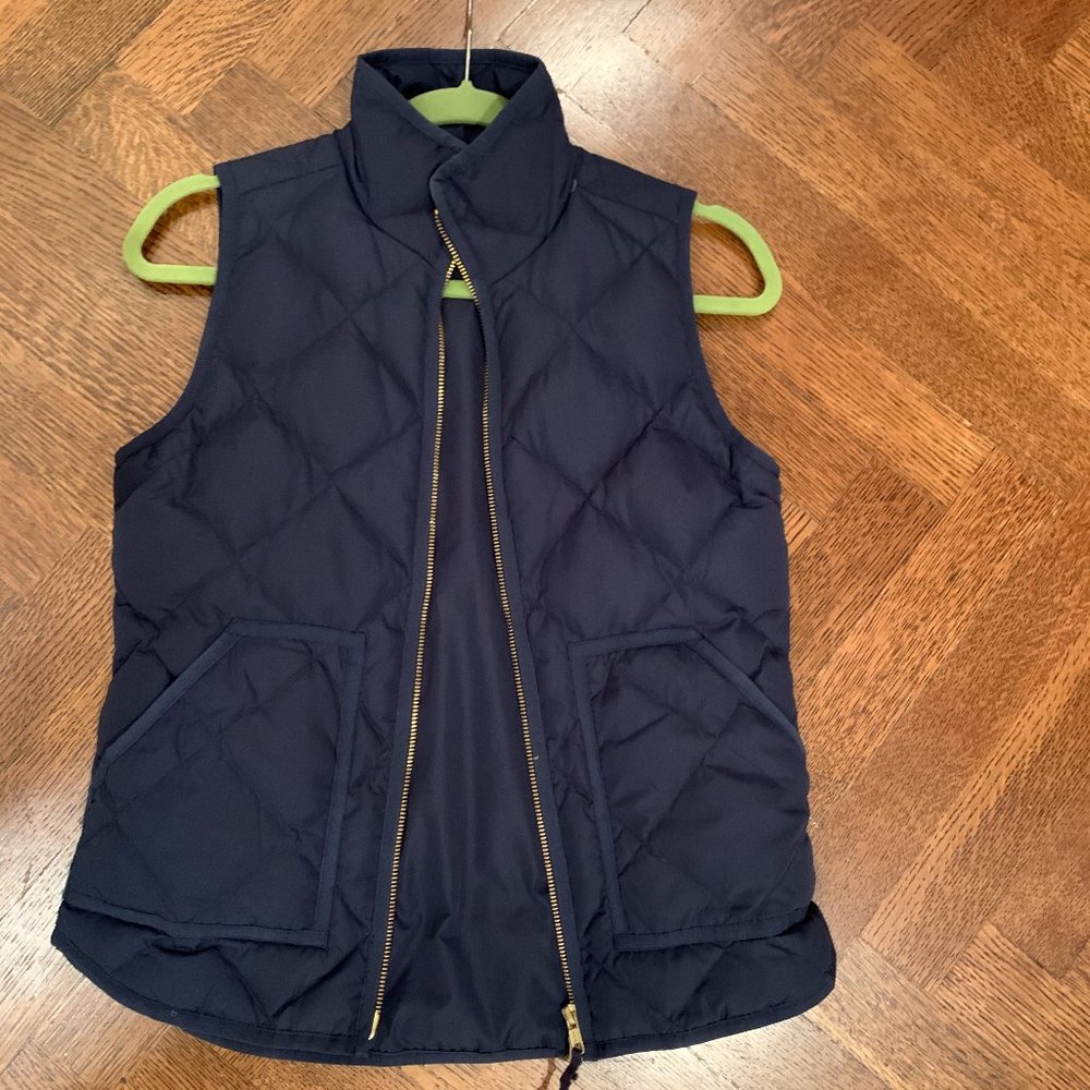 J. Crew Quilted Vest (RUNS BIG)